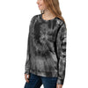 Black Tie Dye Women's Sweatshirt-grizzshop