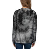 Black Tie Dye Women's Sweatshirt-grizzshop