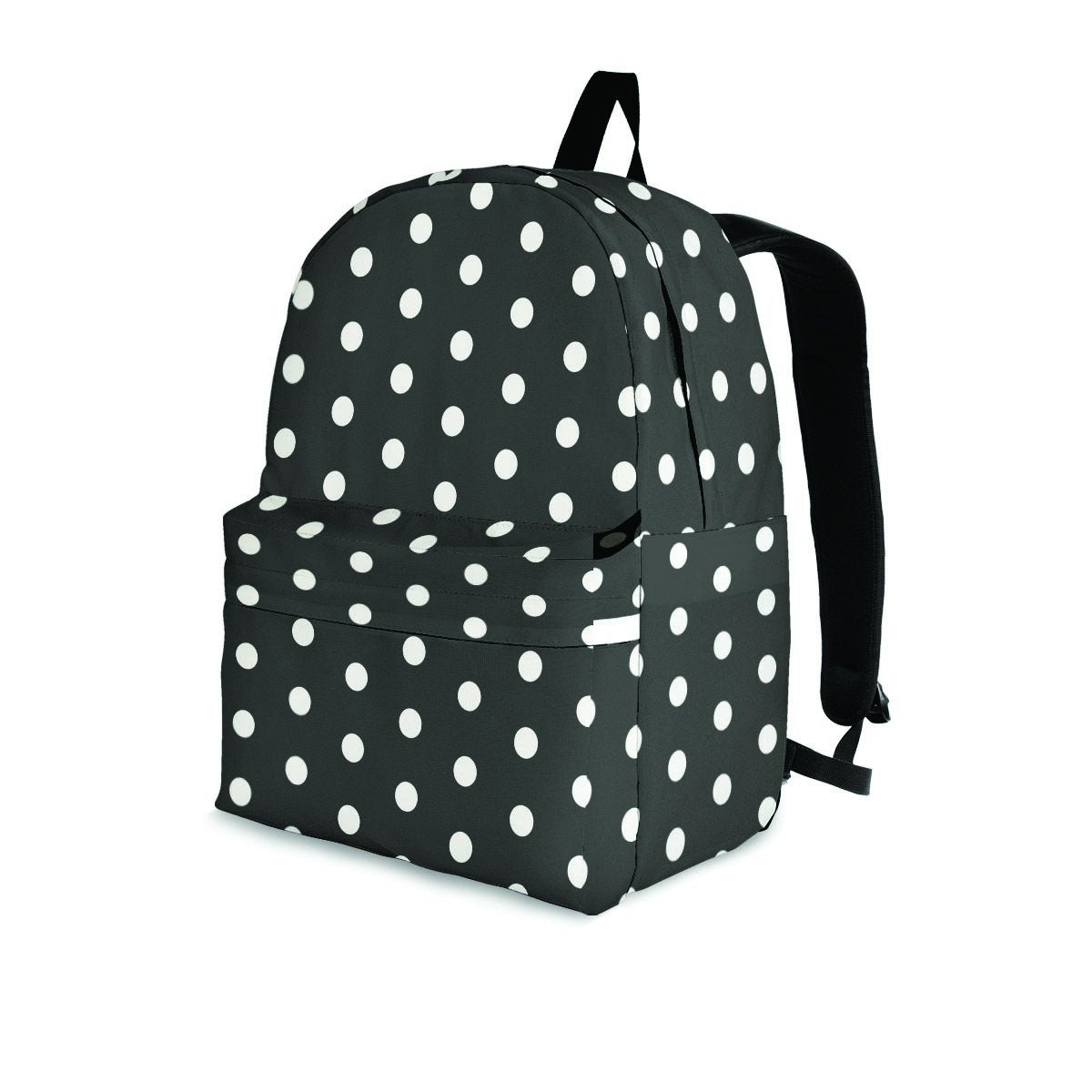 Black Tiny Polka Dot Backpack-grizzshop