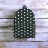 Black Tiny Polka Dot Backpack-grizzshop