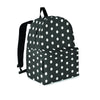 Black Tiny Polka Dot Backpack-grizzshop