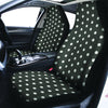 Black Tiny Polka Dot Car Seat Covers-grizzshop