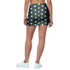 Black Tiny Polka Dot Mini Skirt-grizzshop