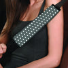 Black Tiny Polka Dot Seat Belt Cover-grizzshop