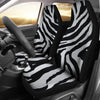 Black White Zebra Universal Fit Car Seat Cover-grizzshop