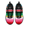 Blanket Mexican Serape Print Pattern Black Sneaker-grizzshop