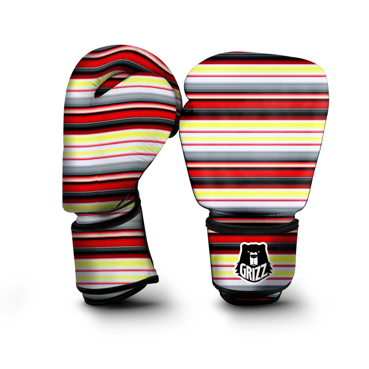 Blanket Stripe Tribal Serape Print Pattern Boxing Gloves-grizzshop