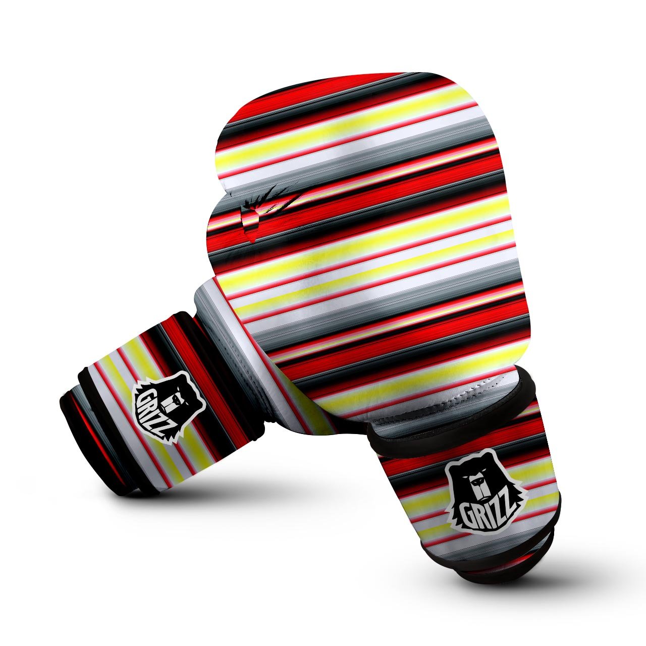 Blanket Stripe Tribal Serape Print Pattern Boxing Gloves-grizzshop