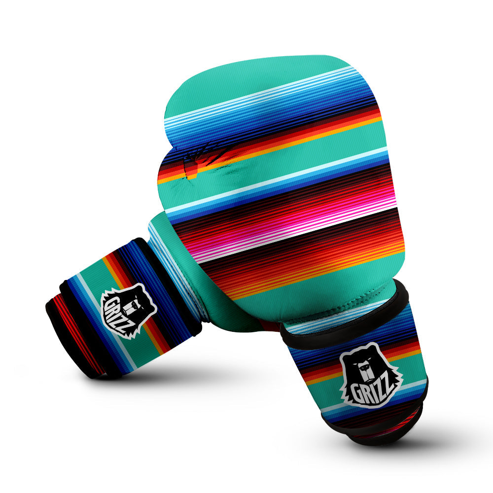 Blanket Stripes Cinco De Mayo Print Boxing Gloves-grizzshop