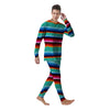 Blanket Stripes Cinco De Mayo Print Men's Pajamas-grizzshop