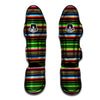 Blanket Tribal Mexican Print Pattern Muay Thai Shin Guards-grizzshop