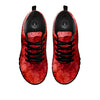 Blood Stains Red Print Black Sneaker-grizzshop