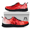 Blood Stains Red Print Black Sneaker-grizzshop