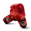 Blood Stains Red Print Boxing Gloves-grizzshop