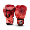 Blood Stains Red Print Boxing Gloves-grizzshop