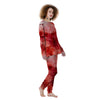 Blood Stains Red Print Women's Pajamas-grizzshop