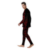 Bloody Finger Red Print Men's Pajamas-grizzshop