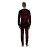 Bloody Finger Red Print Men's Pajamas-grizzshop