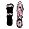 Blossom Spring Cherry Print Muay Thai Shin Guards-grizzshop