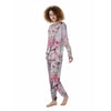 Blossom Spring Cherry Print Women's Pajamas-grizzshop