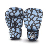 Blue And Black Cow Print Boxing Gloves-grizzshop