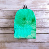 Blue And Green Tie Dye Backpack-grizzshop