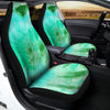 Blue And Green Tie Dye Car Seat Covers-grizzshop