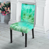 Blue And Green Tie Dye Chair Cover-grizzshop