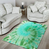 Blue And Green Tie Dye Floor Mat-grizzshop