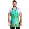 Blue And Green Tie Dye Men's Apron-grizzshop