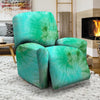 Blue And Green Tie Dye Recliner Cover-grizzshop