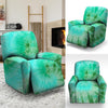 Blue And Green Tie Dye Recliner Cover-grizzshop