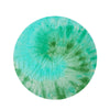 Blue And Green Tie Dye Round Rug-grizzshop