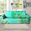 Blue And Green Tie Dye Sofa Cover-grizzshop