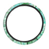 Blue And Green Tie Dye Steering Wheel Cover-grizzshop