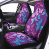 Blue And Pink Butterfly Print Car Seat Covers-grizzshop