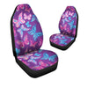 Blue And Pink Butterfly Print Car Seat Covers-grizzshop