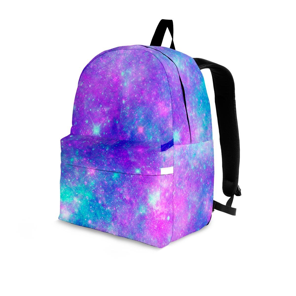 Blue And Pink Galaxy Space Backpack-grizzshop