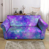 Blue And Pink Galaxy Space Loveseat Cover-grizzshop