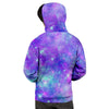 Blue And Pink Galaxy Space Men's Hoodie-grizzshop