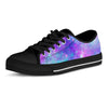 Blue And Pink Galaxy Space Men's Low Top Shoes-grizzshop