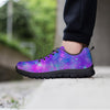 Blue And Pink Galaxy Space Men's Sneakers-grizzshop