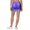 Blue And Pink Galaxy Space Mini Skirt-grizzshop