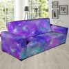 Blue And Pink Galaxy Space Sofa Cover-grizzshop