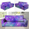 Blue And Pink Galaxy Space Sofa Cover-grizzshop