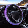 Blue And Pink Galaxy Space Steering Wheel Cover-grizzshop