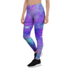 Blue And Pink Galaxy Space Women's Leggings-grizzshop
