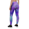 Blue And Pink Galaxy Space Women's Leggings-grizzshop