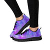 Blue And Pink Galaxy Space Women's Sneakers-grizzshop