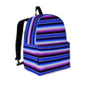 Blue And Purple Mexican Baja Backpack-grizzshop